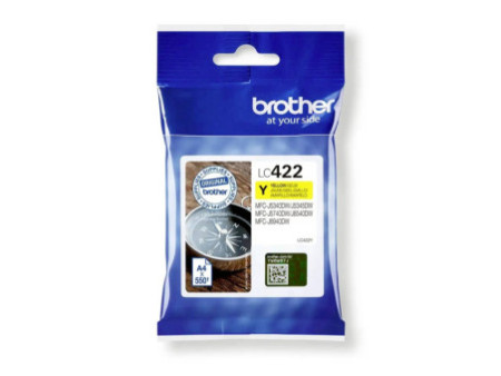 brother Encre LC422 pour brother MFC-J5340DW, jaune