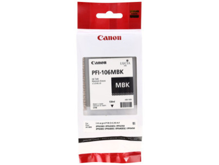 Canon Encre pour Canon IPF6300/IPF6350/IPF6400, noir mat