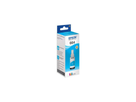 EPSON Encre T6642 pour EPSON EcoTank, flacon, cyan