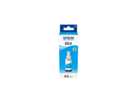 EPSON Encre T6642 pour EPSON EcoTank, flacon, cyan