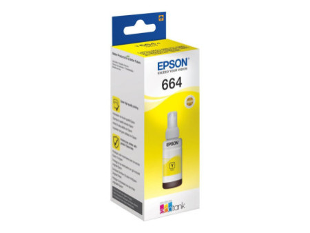 EPSON Encre T6644 pour EPSON EcoTank, flacon, jaune