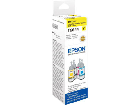 EPSON Encre T6644 pour EPSON EcoTank, flacon, jaune