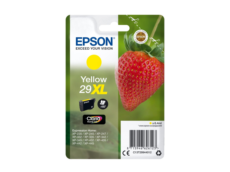EPSON Encre 29XL pour EPSON Expression Home XP-235, jaune