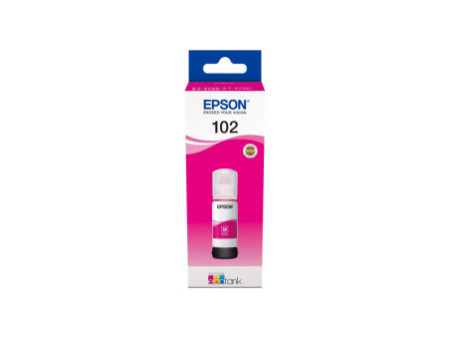 EPSON Encre 102 pour EPSON EcoTank, flacon, magenta