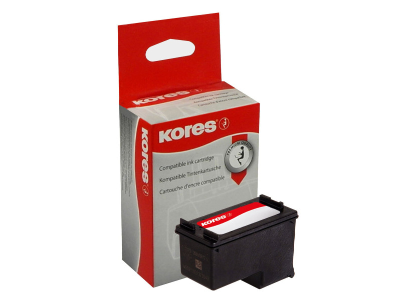 Kores Cartouche rechargée G1023BK remplace hp C8767EE,No.339