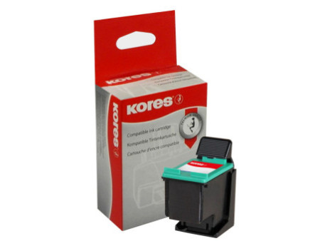 Kores Cartouche rechargée G1024MC remplace hp C8766EE,No.343