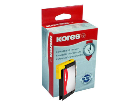 Kores Encre G1522Y remplace brother LC-980Y/LC1100Y, jaune