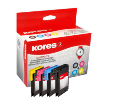 Kores Multi-Pack encre G1522KIT remplace brother LC-980BK/