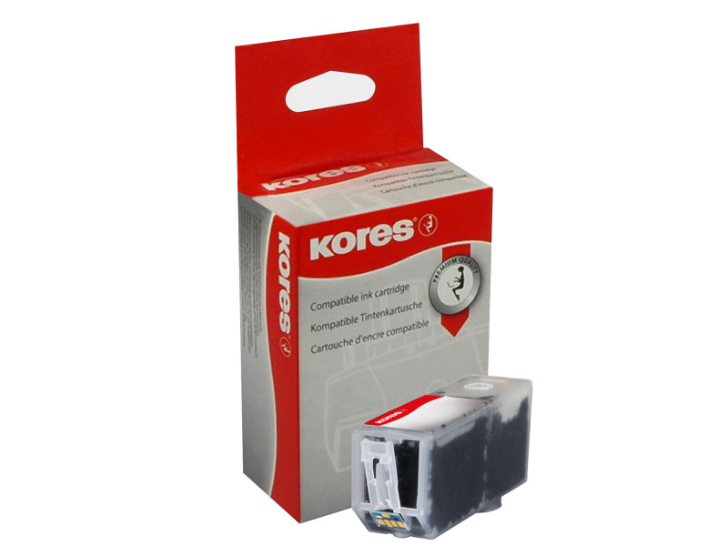 Kores Encre G1513BL remplace Canon PGI-525BK, No.525, noir