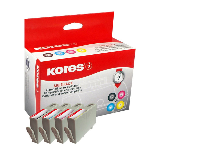 Kores Multipack encre G1712KIT remplace hp CN684EE/CB323EE/