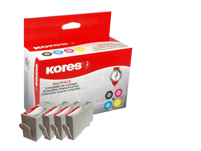 Kores Multipack encre G1717KIT remplace hp CD975AE/CD972AE/