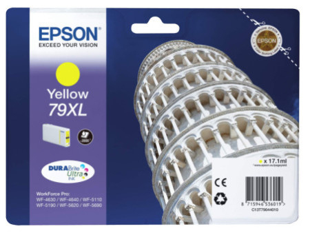 EPSON Encre N.79XL pour EPSON WorkForcePro WF-5620DWF,jaune