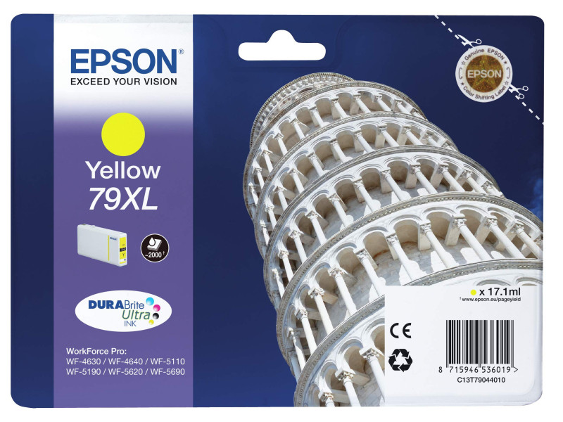 EPSON Encre N.79XL pour EPSON WorkForcePro WF-5620DWF,jaune
