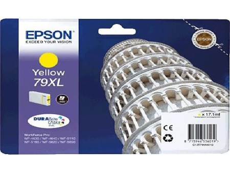 EPSON Encre N.79XL pour EPSON WorkForcePro WF-5620DWF,jaune