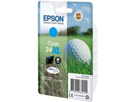 EPSON Encre N.34XL pour EPSON WorkForcePro 3720/3725, cyan