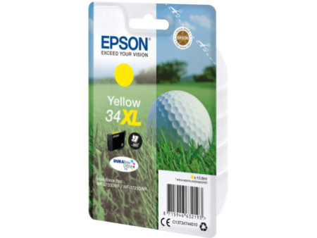 EPSON Encre N.34XL pour EPSON WorkForcePro 3720/3725, jaune