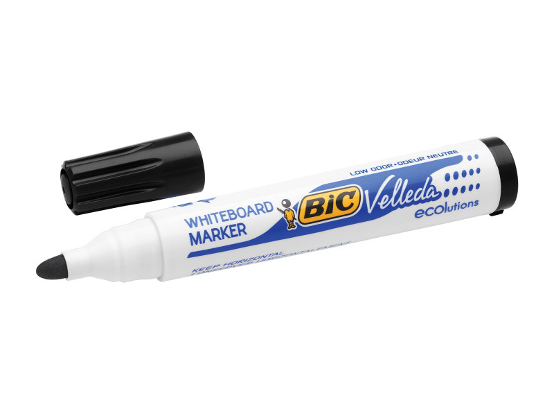 BIC Marqueur tableau blanc Velleda 1701 ECOlutions, noir