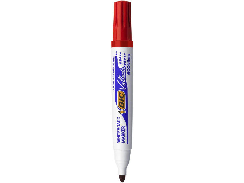 BIC Marqueur tableau blanc Velleda 1701 ECOlutions, rouge