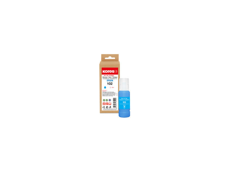 Kores Flacon d'encre G1649BK remplace EPSON 111, noir
