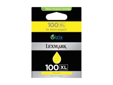 LEXMARK Encre No.100XL pour LEXMARK S305, jaune