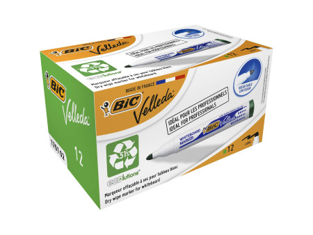 BIC Marqueur tableau blanc Velleda 1701 ECOlutions, vert