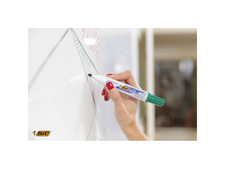 BIC Marqueur tableau blanc Velleda 1701 ECOlutions, vert