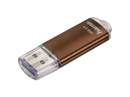 hama Clé USB 3.0 FlashPen 'Laeta', 128 GB, brun