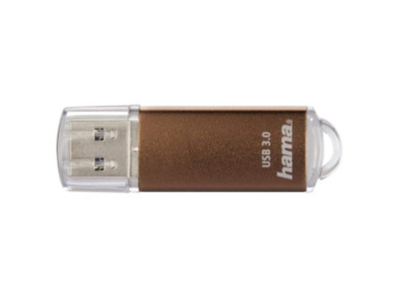 hama Clé USB 3.0 FlashPen 'Laeta', 128 GB, brun