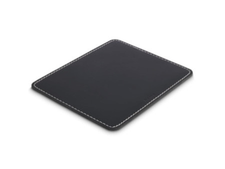 hama Tapis de souris avec aspect cuir, noir