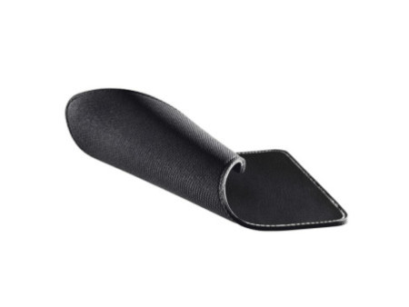 hama Tapis de souris avec aspect cuir, noir