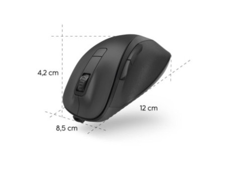 hama Souris optique 'MW-500 Recharge', sans fil, noir