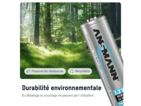 ANSMANN Pile rechargeable NiMH maxE, Mignon (AA), 2.100 mAh