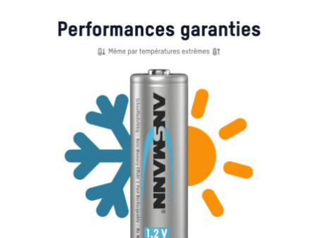 ANSMANN Pile rechargeable NiMH maxE, Mignon (AA), 2.100 mAh