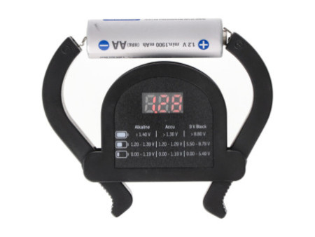 ANSMANN Testeur de piles 'BATTERY TESTER' pour tester les