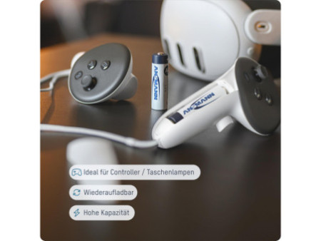 ANSMANN Pile rechargeable NiMH Premium, Mignon AA, 2.850 mAh