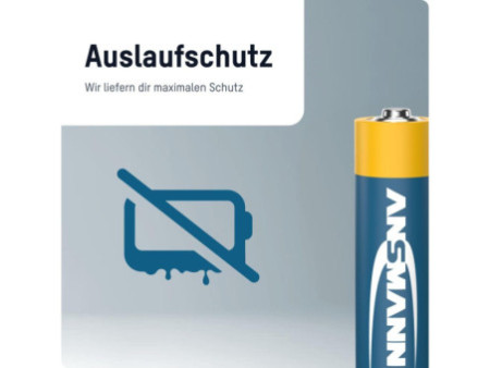 ANSMANN Pile alcaline 'X-Power', Micro AAA, blister de 4