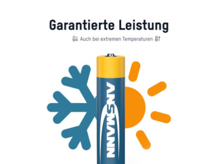 ANSMANN Pile alcaline 'X-Power', Micro AAA, présentoir de 30