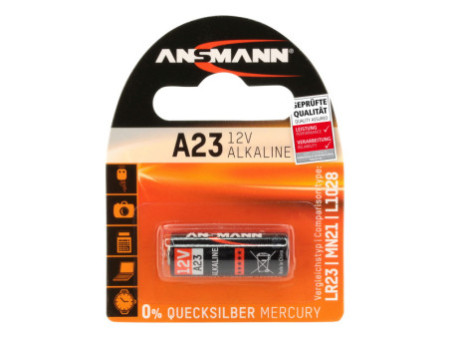 ANSMANN Pile alcaline 'A23', 12 volts (LRV08)