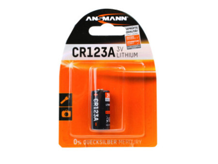 ANSMANN Pile pour appareil-photo lithium 'CR123A', 3 Volt,