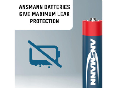 ANSMANN Pile alcaline 'RED', Mignon AA, blister de 20