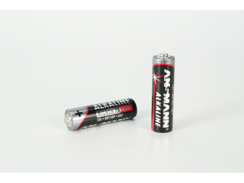 ANSMANN Pile alcaline 'RED', Mignon AA, blister de 4