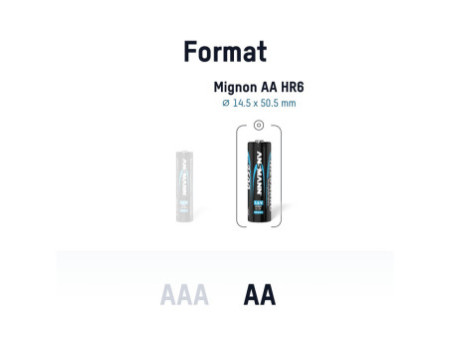 ANSMANN Pile rechargeable nickel-zinc, Mignon AA, 1.500 mAh