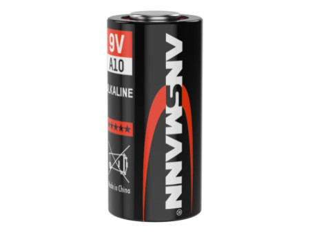ANSMANN Pile alcaline A10, 9 Volt, blister de 1