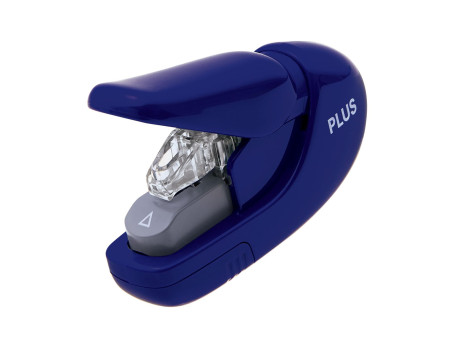 PLUS JAPAN Agrafeuse sans agrafe SL-106AB, bleu