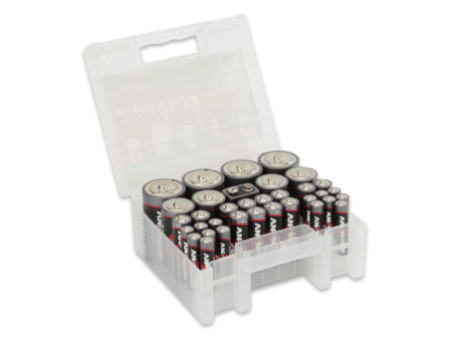 ANSMANN Boîte de piles alcalines 'RED', boîte de 35