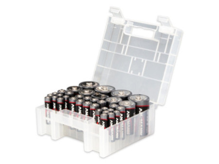 ANSMANN Boîte de piles alcalines 'RED', boîte de 35