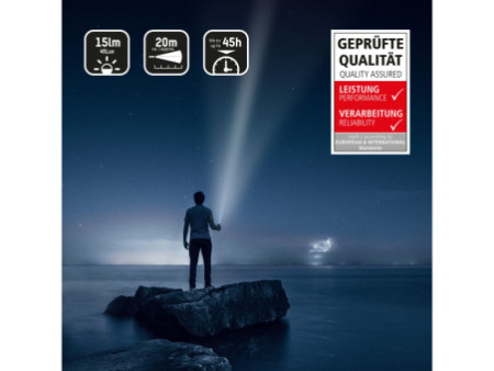 ANSMANN Lampe stylo LED, en aluminium, X15