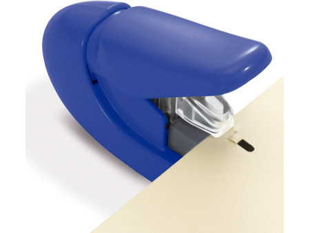 PLUS JAPAN Agrafeuse sans agrafe SL-106AB, bleu