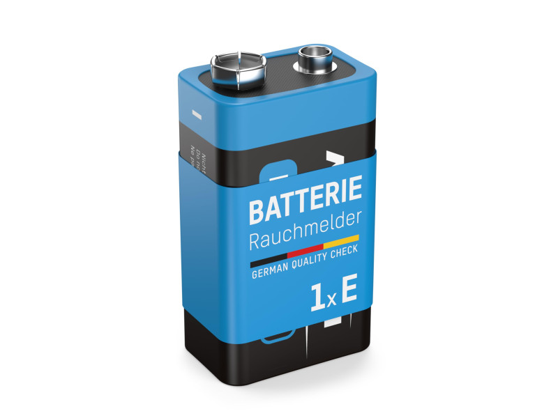 ANSMANN Pile au lithium, durée de vie 10 ans, E-bloc (9V)