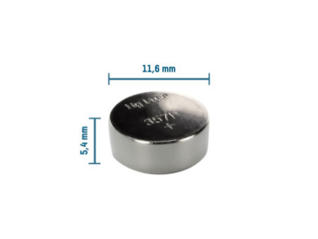 ANSMANN Pile pour montres à l'oxyde d'argent, SR1154 (SR44)